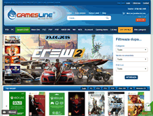 Tablet Screenshot of gamesline.ro